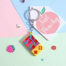 1 Miếng Không giới tính Trò chơi Bảng điều khiển Đồ treo Đúng mốt Móc chìa khóa Đối với Chìa khóa Đồ trang trí - Nhiều màu - Xem 2