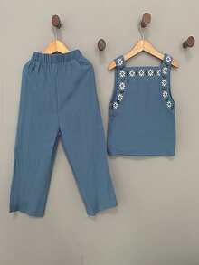 小女童 - 霧霾藍 - 查看 2