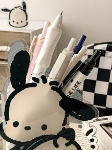 6入組/套平滑寫作&速幹黑色中性筆,0.5mm點尺寸,理想適用於和 - 彩色 - 查看 3