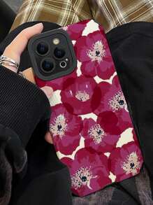 情人节花卉图案手机壳 - 彩色 - 查看 2