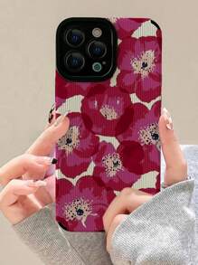 情人节花卉图案手机壳 - 彩色 - 查看 1