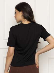 DELLAMARCA Women T-Shirts - Black - View 2