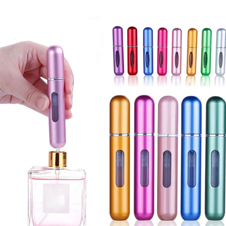 5ml Portable Refillable Perfume Bottle With Spray Nozzle And Air Pump