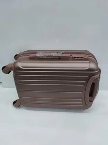 (MONTI ESTENBA MISTURADO ENVIADO ALEATORIAMENTE)Mala viaen para bordo do 10kg, 4 roda de 360º com as 2 zipe, zipe a prova de explosao(DUAS ESTENBA MISTURADO ENVIADO ALEATORIAMENTE) - Rosa chiclete - Visão 10