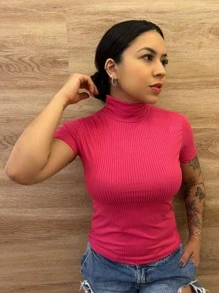 Women T-Shirts - 彩色 - 查看 3