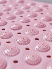 Đỏ  Tắm Chống trượt Mát xa Tấm lót Với Sự Hút Cốc Và Làm khô hạn Hố , Thích hợp Đối với Người già Và Trẻ em - Đỏ - Xem 5