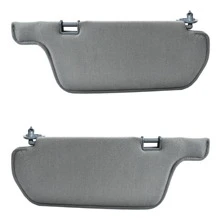 Visera De Tela Para Sentra 1998-2000 Par - Gris - Ver 1