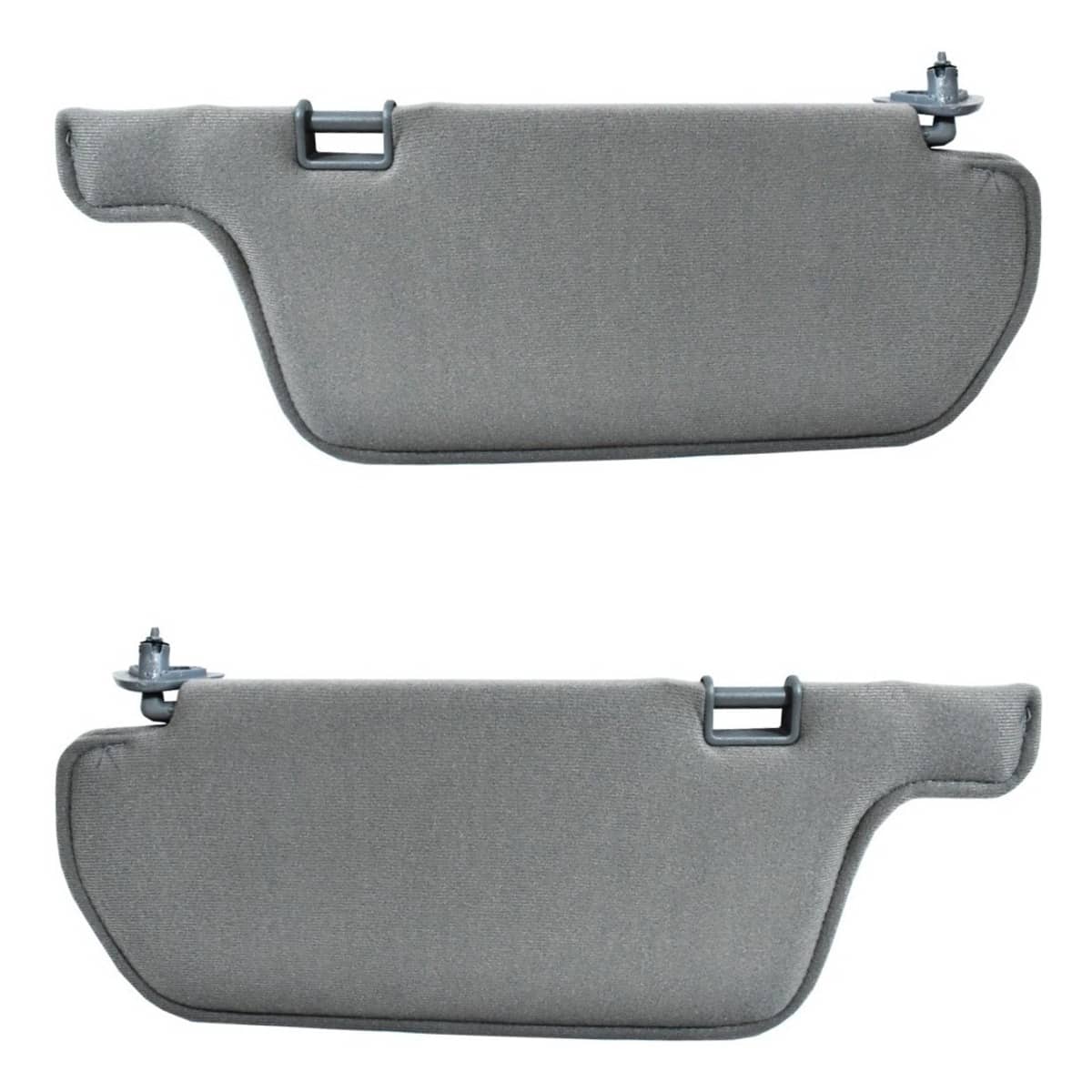 Visera De Tela Para Sentra 1998-2000 Par - Gris - Ver 1