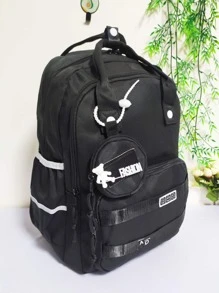 Women Functional Backpacks - 黑色 - 查看 2