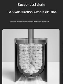 1入組馬桶刷支架 - 灰色 - 查看 8