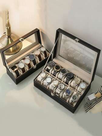 1pc Jewelry Storage Box For Bracelets, Watches, And Necklaces Display, Gift For Valentine's Day