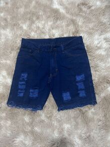 Men Shorts - 藏蓝色 - 查看 1