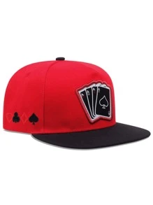 2024 New Fashion Hip Hop Cap Men Women Adjustable Playing Card Embroidered Baseball Cap Outdoor Sun Hat Unisex Snapback Hat - Black - View 13