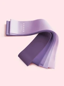 1入組紫色橡膠健身彈力帶