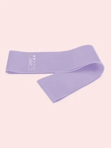 1入組紫色橡膠健身彈力帶