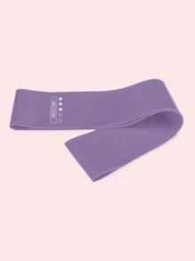 1入組紫色橡膠健身彈力帶