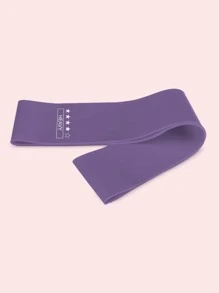 1入組紫色橡膠健身彈力帶