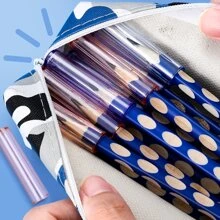 1入組6入組多色透明筆帽保護套,適用於多種形狀的鉛筆 - 彩色 - 查看 7