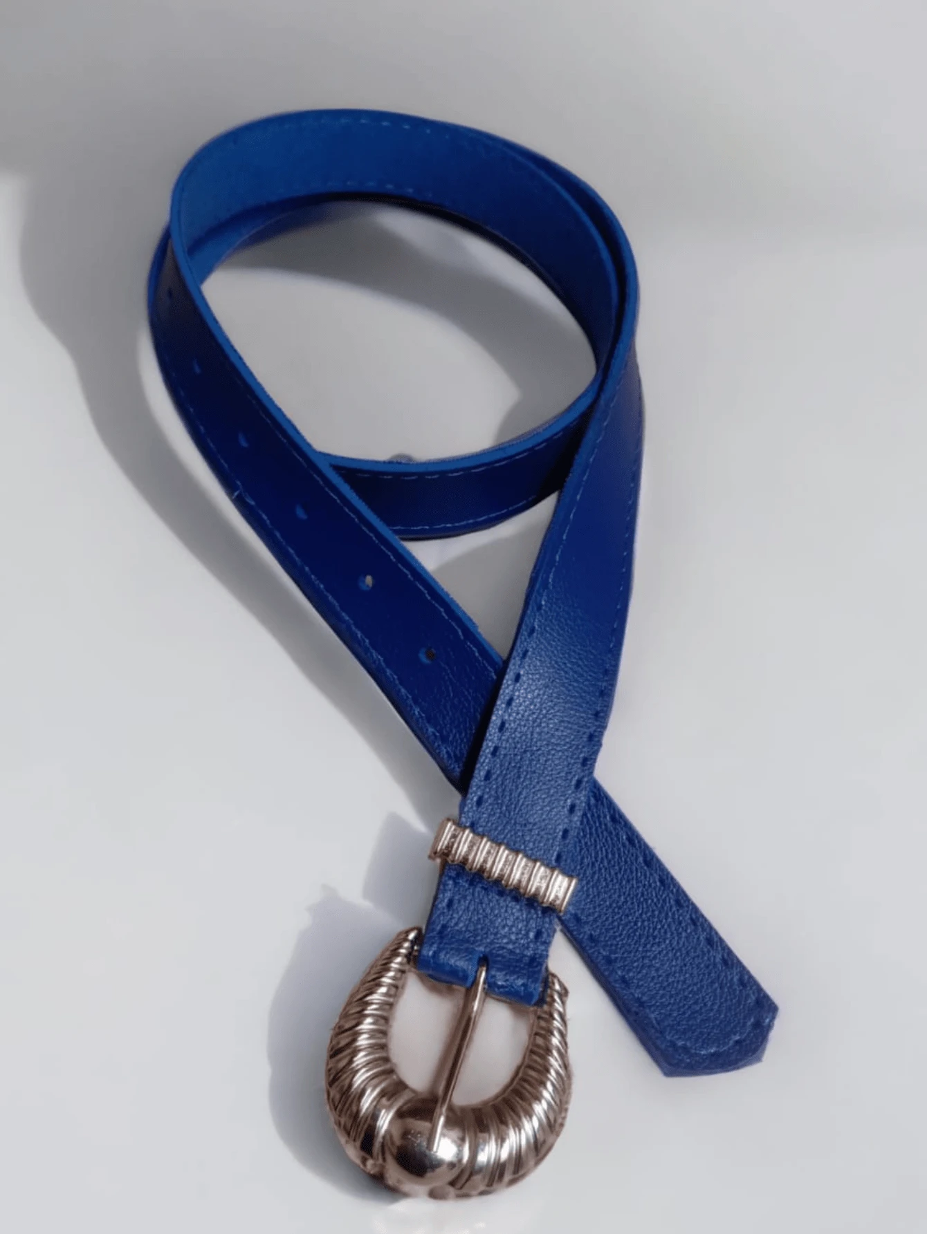 Women Belts - 寶藍色 - 查看 1