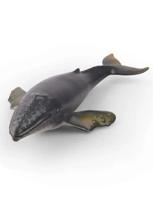 大型海洋動物人物玩具套裝，逼真海洋生物動作模型，包括鯨魚，男孩和女孩裝飾性教育學習玩具 - 彩色 - 查看 1