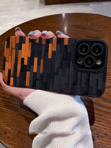 Brick Print Phone Case - Multicolor - View 3