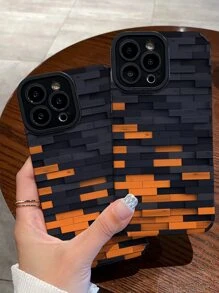 Brick Print Phone Case - Multicolor - View 5