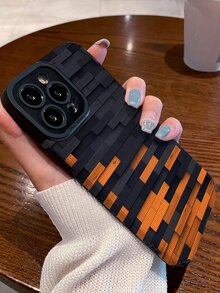 Brick Print Phone Case - Multicolor - View 4