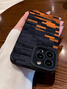 Brick Print Phone Case - Multicolor - View 2