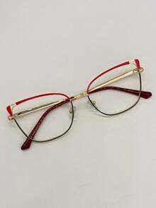 Women's Eyeglass Frames - Red - View 2