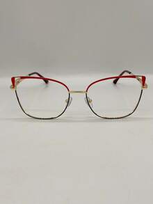 Women's Eyeglass Frames - Red - View 4