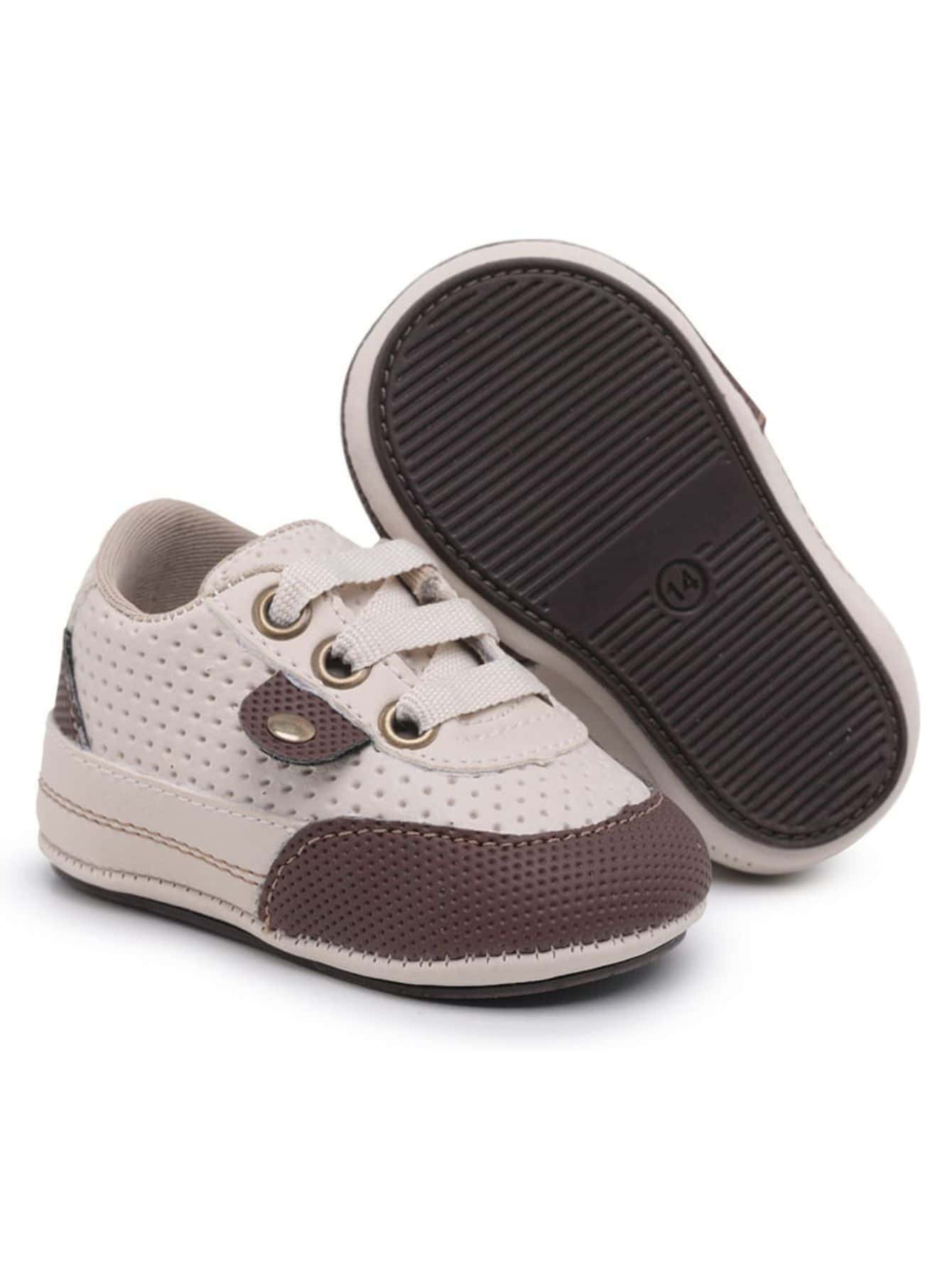 Baby Sneakers - 米色 - 查看 1