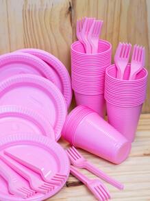 Disposable Kitchenware - وردي فاتح - مشاهدة 3