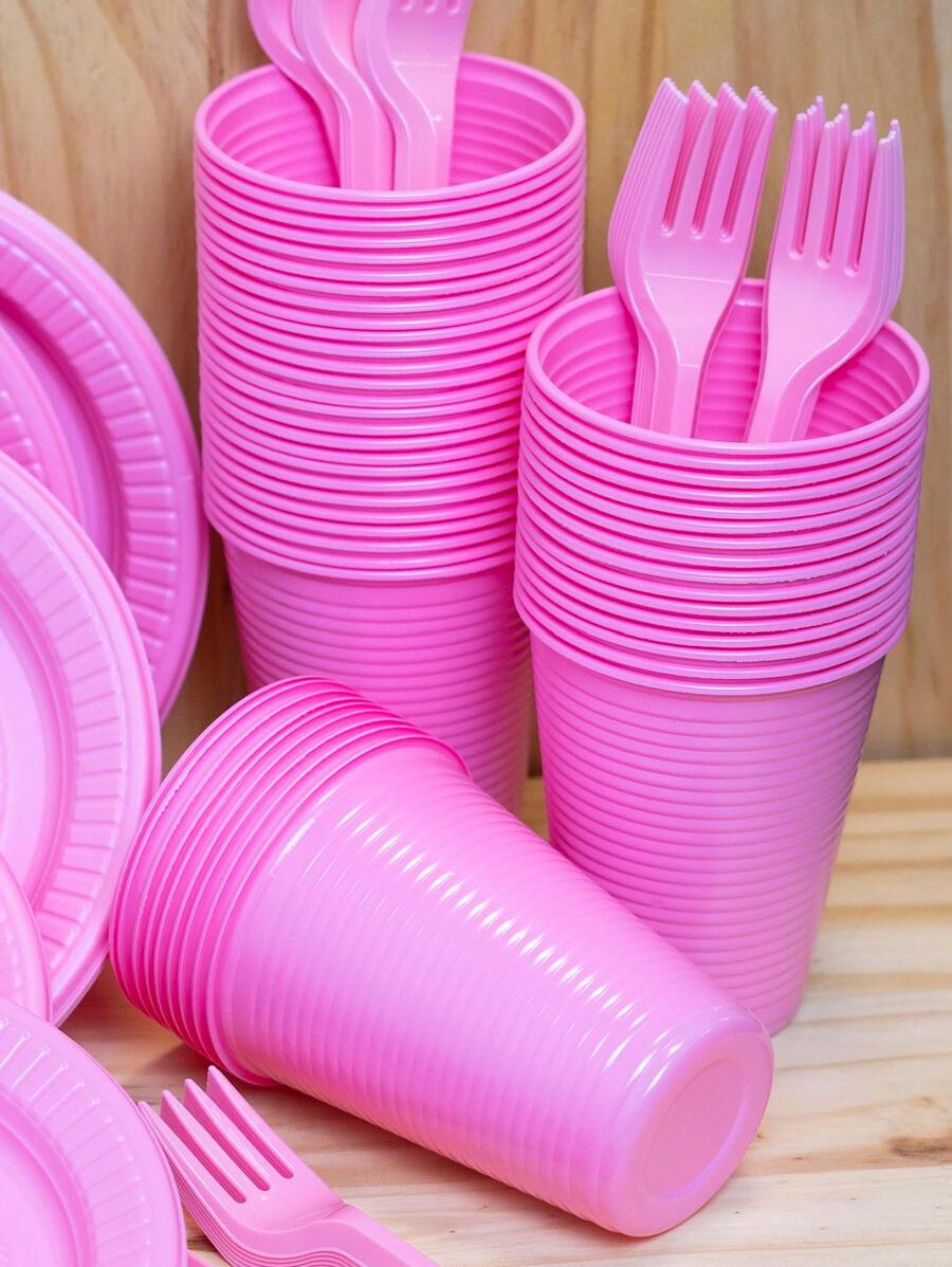 Disposable Kitchenware - وردي فاتح - مشاهدة 1