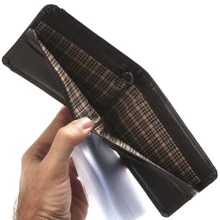 CARTEIRA MASCULINA DE COURO DE BOLSO COM PORTA CARTÃO REMOVÍVEL EXTRA LUXO EXECUTIVA CABE RG CNH MOEDAS - Café - Visão 8