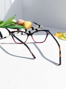 Eyeglasses - 酒紅色 - 查看 8