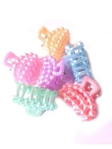 18  pinzas pastel perla cabello piojitos accesorios 1era calidad - Multicolor - Ver 1
