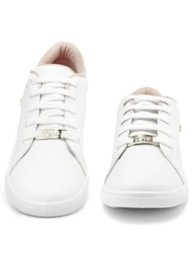 Women Casual Shoes - 黑與白 - 查看 6