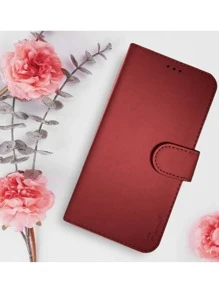 Funda Case Tipo Cartera Premier Diary Para Huawei P8 Lite - Rojo - Ver 2