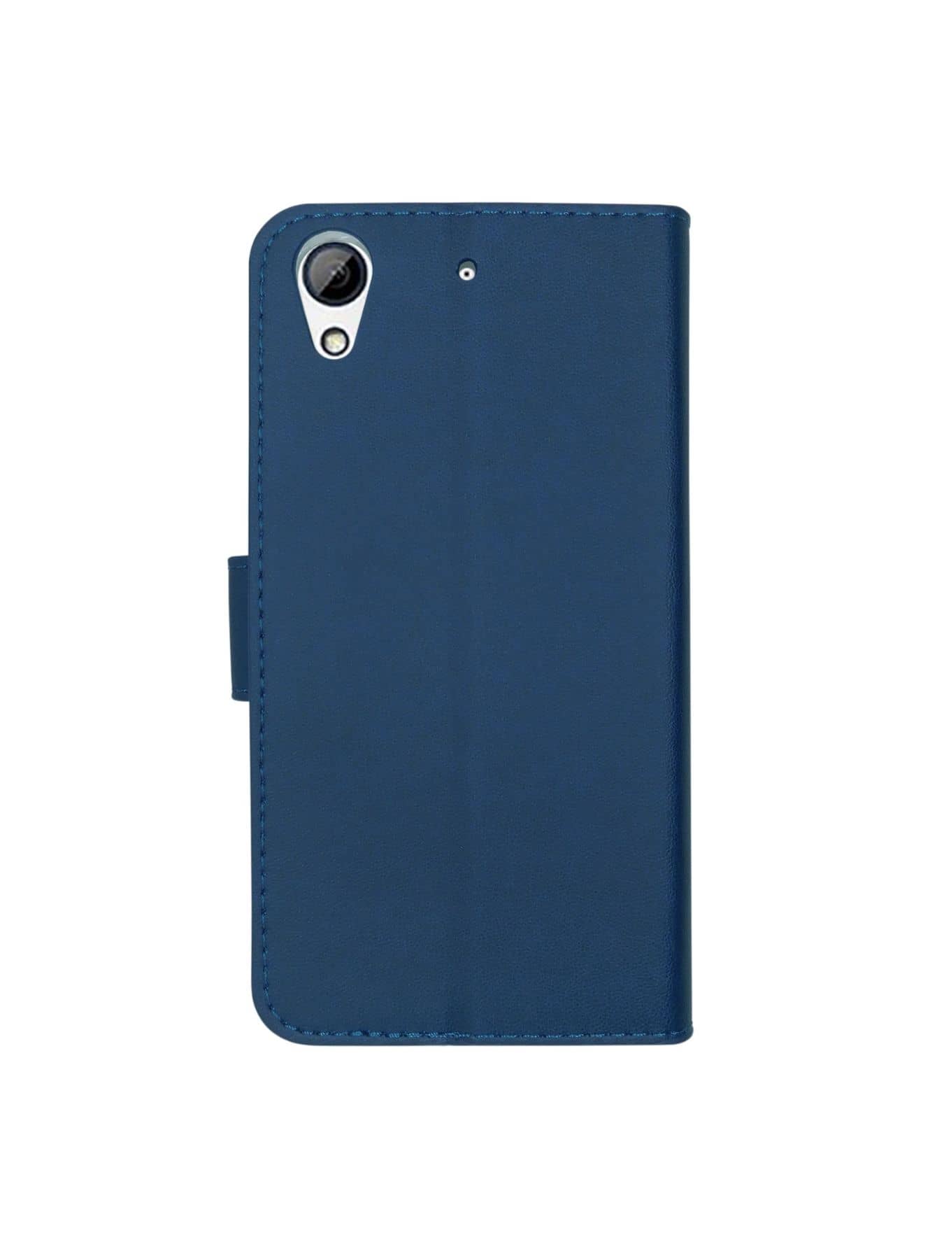 Premier Diary Wallet Case For HTC Desire 626 - 藏蓝色 - 查看 1