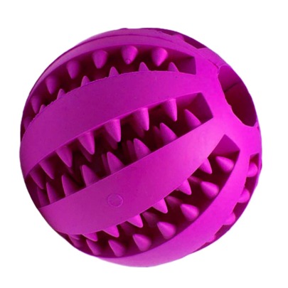 Bola Escova Mordedor Porta Petisco Pet Ball Bolinha Multifuncional