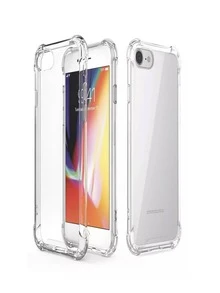 Premium Flexible Silicone Case. Cell Phone Case Compatible With IPhone Reinforced Corners Airbag. (All The Models) - Clear - View 4