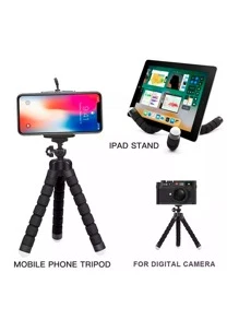 Tripie Flexible Soporte Universal Base Para Celular, Cámara - Rojo - Ver 2