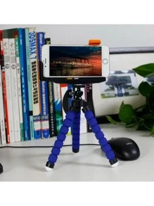 Tripie Flexible Soporte Universal Base Para Celular, Cámara - Rojo - Ver 4
