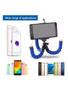 Tripie Flexible Soporte Universal Base Para Celular, Cámara - Rojo - Ver 5