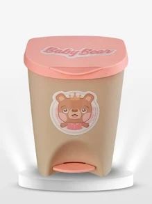 Lixeiras - Rosa chiclete - Visão 1