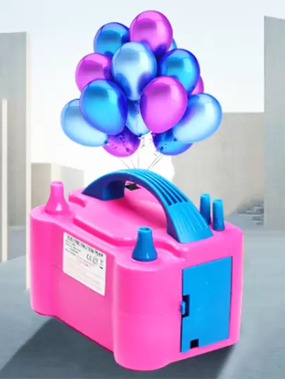 Bomba Para Inflar Globos Eléctrica Doble Inflador/fiestas