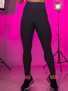 Women Leggings - 深灰色 - 查看 3