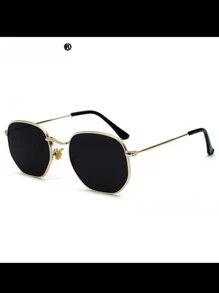 Men Fashion Glasses - 金色 - 查看 2