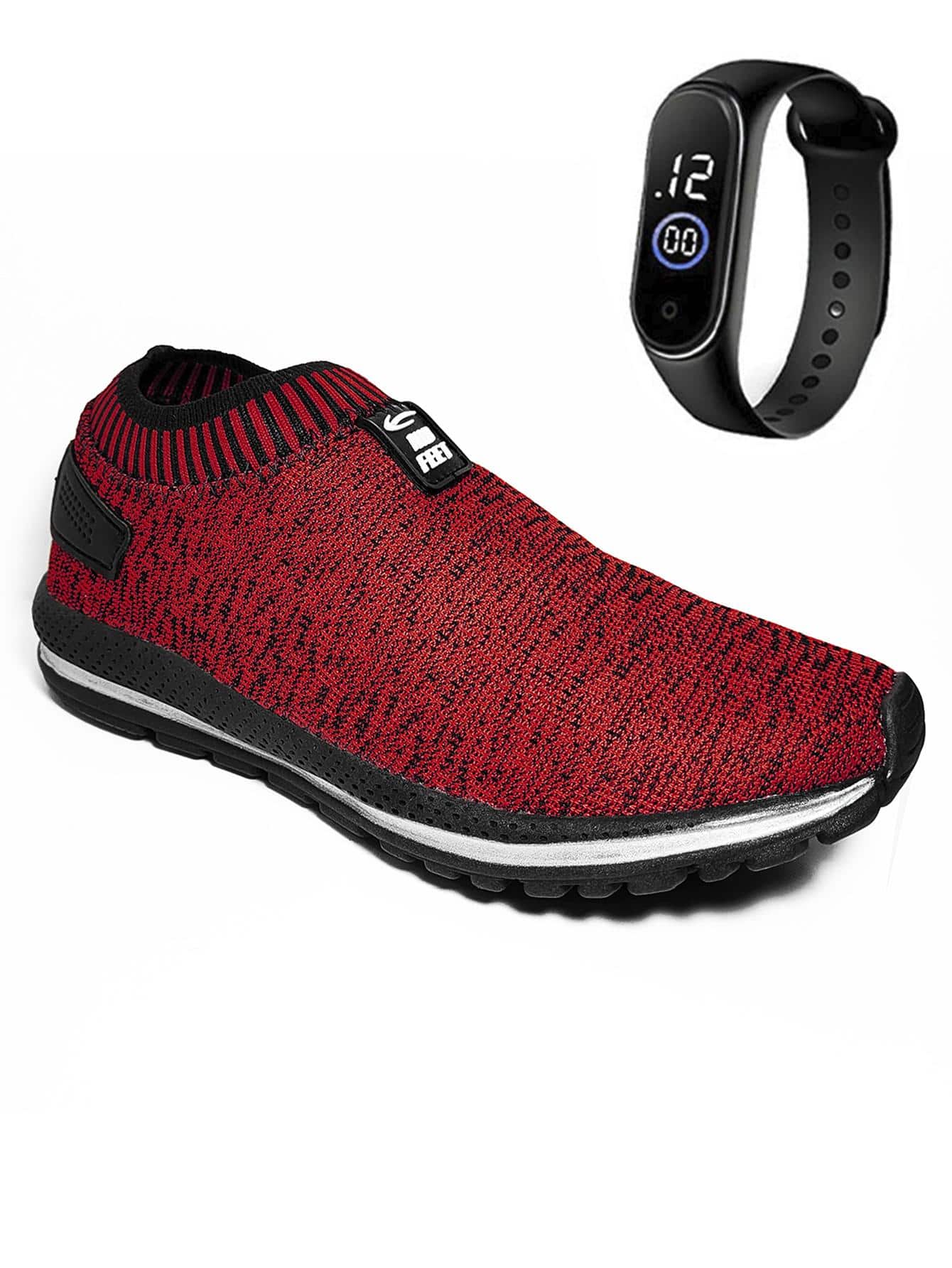 NID FEET Men Sneakers - 紅色 - 查看 1