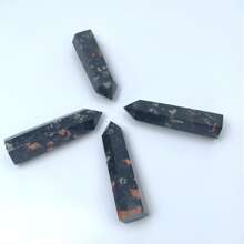 1pc Crystal Stone Decor Loose Powder - Natural Crystal Lotus Jade Pillar - View 4